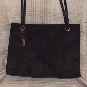 🛍Brown suede tote🛍